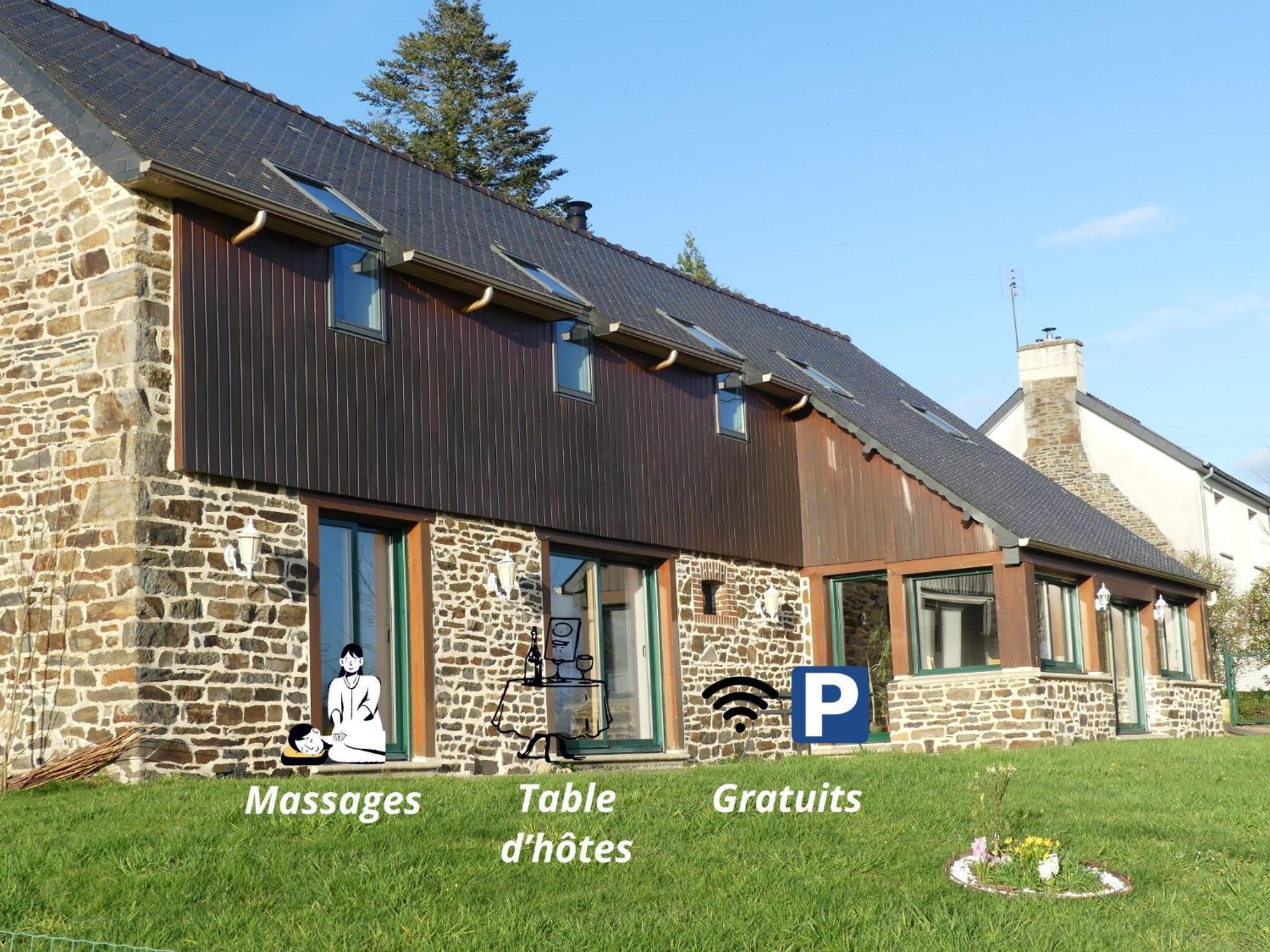 Bed and Breakfast Reves De Baie - Accueillant, Paisible, Vue Panoramique Exceptionnelle Tirepied-sur-See Exterior foto